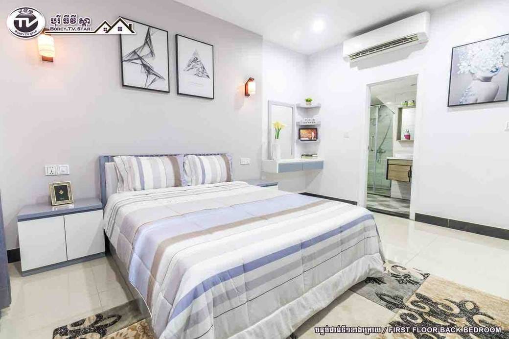 200 sqm Living Size Villa For Rent in Dangkao