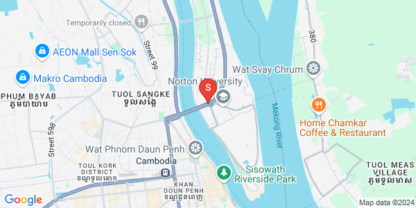Mapa: Chroy Changvar, Phnom Penh