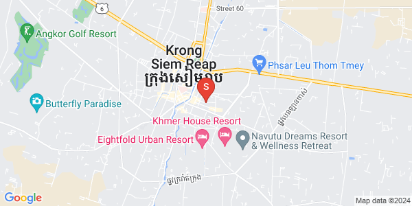Carte de Sala Kamraeuk, Siem-Réap