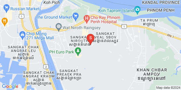 Mapa: Borey Peng Huoth: The Star Platinum
