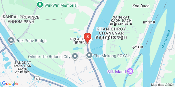 Mapa: Chroy Changvar, Phnom Penh