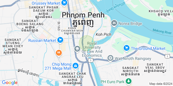 百色河分区, 占卡蒙, 金边地图