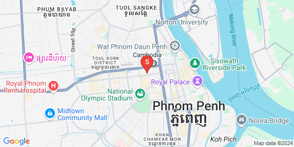แผนที่ โมนอุรม, เจ็ดมกรา, พนมเปญ