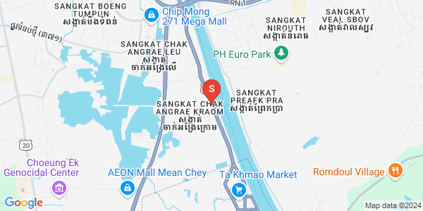 长夏下社分区, 棉芷区, 金边地图