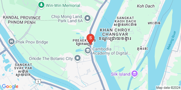 水净华区, 金边地图
