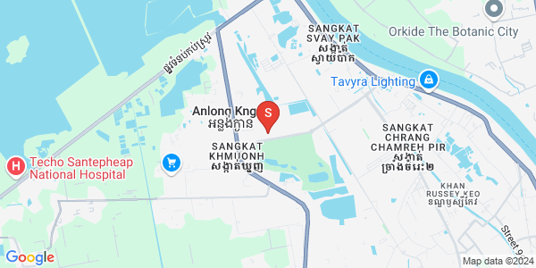 Mapa: Khmuonh, Sen Sok, Phnom Penh
