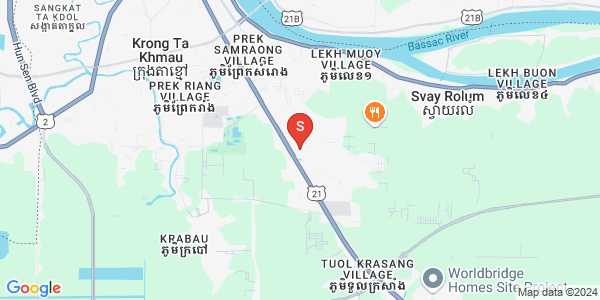Mapa: 21 Takhmao, Ta Khmao, Ta Khmau, Kandal