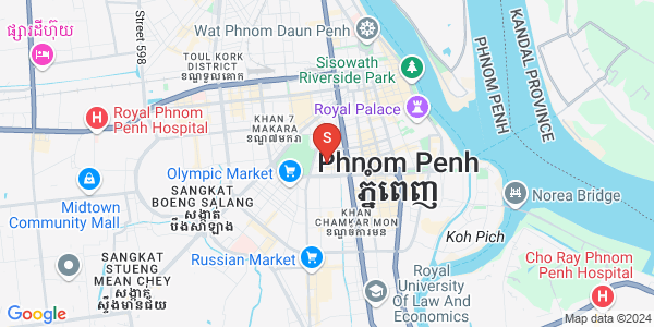 แผนที่ Boeung Prolit, เจ็ดมกรา, พนมเปญ