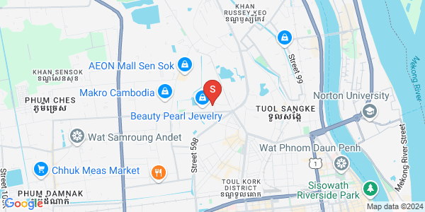 Map of Oknha Mong Reththy 1928, Phnom Penh Thmey, Sen Sok, Phnom Penh
