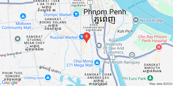 朱德奔1分区, 占卡蒙, 金边地图