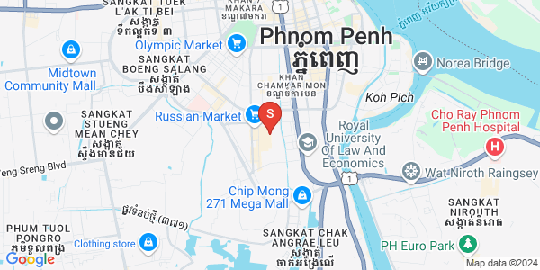 朱德奔1分区, 占卡蒙, 金边地图