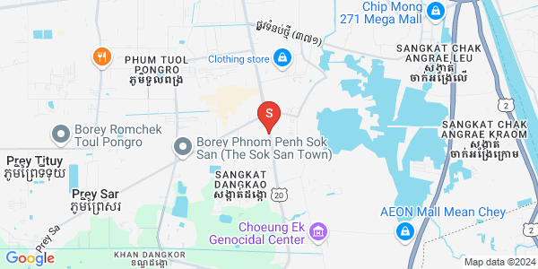 Mapa: Borey Romchek Tuol Pongro