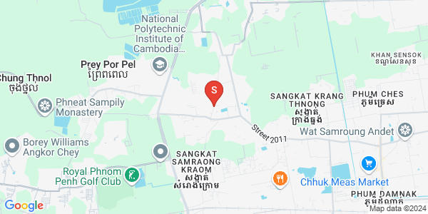 Mapa: Preaek Pnov, Prek Pnov, Phnom Penh