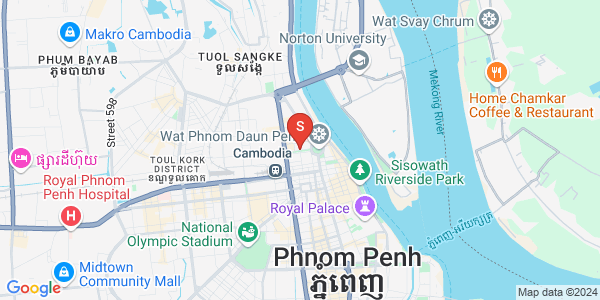 แผนที่ พสาร์ทเม็ย 3, ดวนป็ญ, พนมเปญ