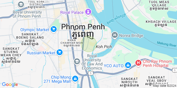 百色河分区, 占卡蒙, 金边地图