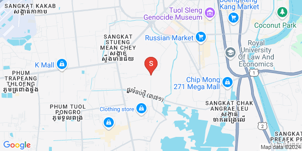 Mapa: Chak Angrae Kraom, Meanchey, Phnom Penh