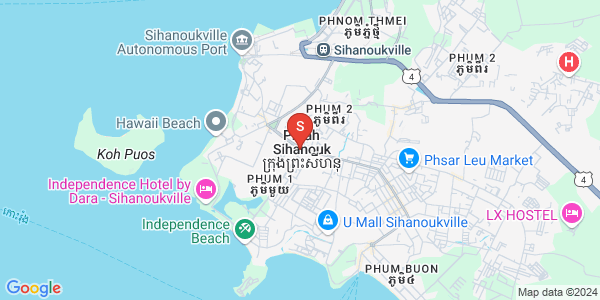 Mapa: Sangkat Buon, Sihanoukville