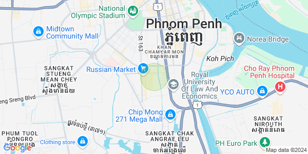百色河分区, 占卡蒙, 金边地图