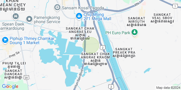 长夏下社分区, 棉芷区, 金边地图
