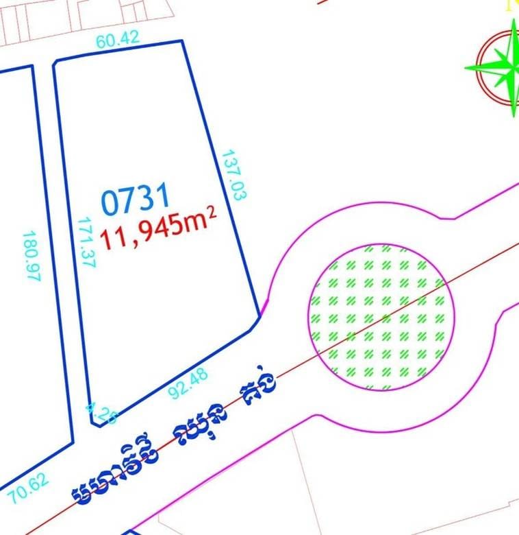 Chak Angrae KraomLot出售，位于Chak Angrae Kraom