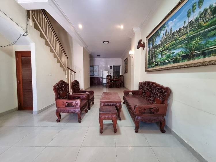 Tonle Bassac, Chamkarmon, Phnom Penh的联排住宅出租