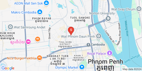 ផែនទី បឹងកក់១, ទួលគោក, ភ្នំពេញ
