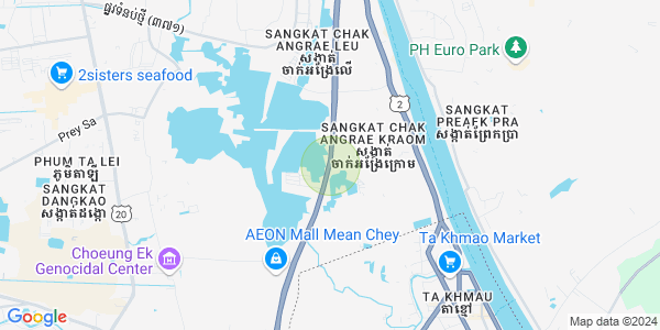 Map of Chak Angrae Kraom, Meanchey, Phnom Penh