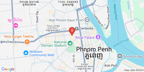 Mapa: Veal Vong, 7 Makara, Phnom Penh