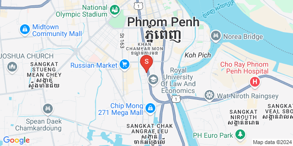 Mapa: Boeung Trabek, Chamkarmon, Phnom Penh