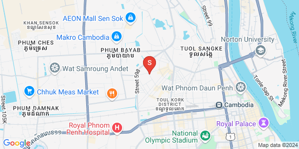Map of 604 604, Boeung Kak 2, Toul Kork, Phnom Penh