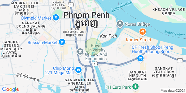 百色河分区, 占卡蒙, 金边地图