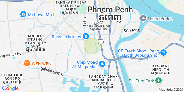 朱德奔1分区, 占卡蒙, 金边地图