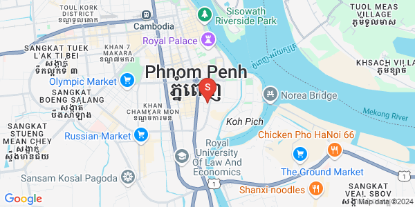 แผนที่ โตนเลบาสัก, จัมการมอน, พนมเปญ