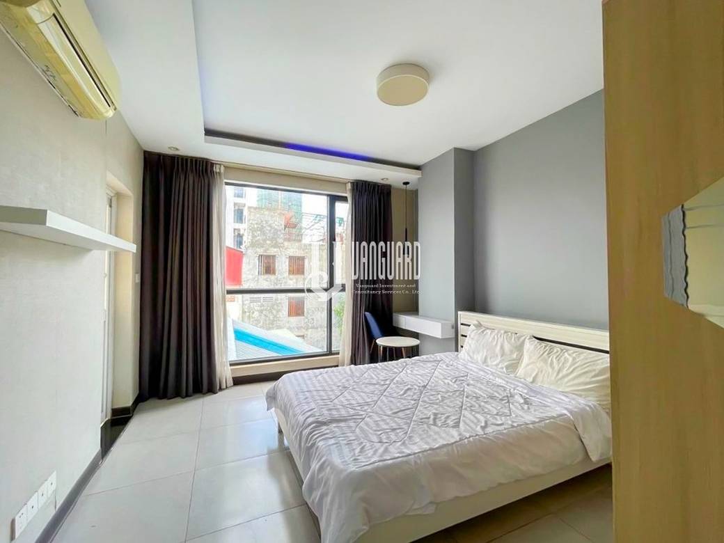 Serviced Apartment For Rent in Srah Chak, Daun Penh, Phnom Penh