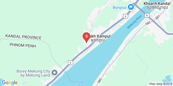 Mapa: Preaek Anhchanh, Mukh Kampul, Kandal