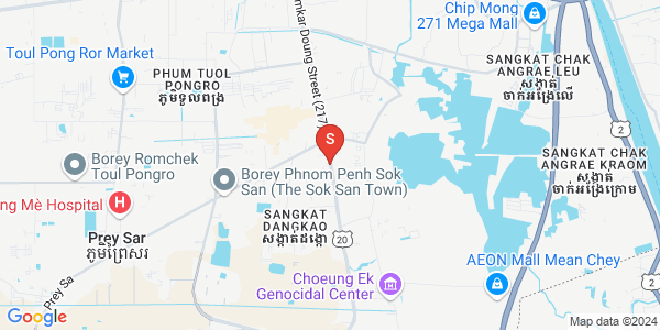 แผนที่ เปร็ยสา, ดังกอ, พนมเปญ