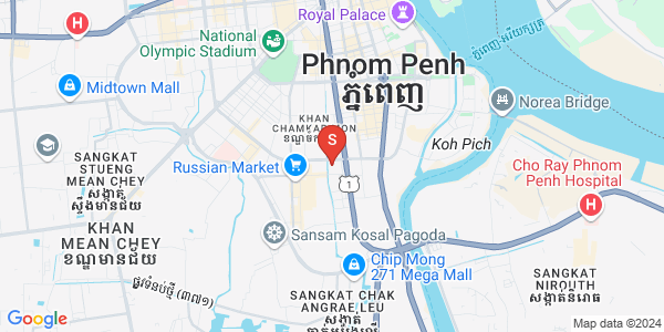 แผนที่ บึงตระเบก, จัมการมอน, พนมเปญ