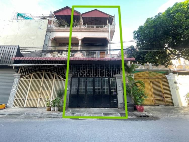 ตึกแถว สำหรับเช่า ใน Toul Tum Poung 1, Chamkarmon, Phnom Penh