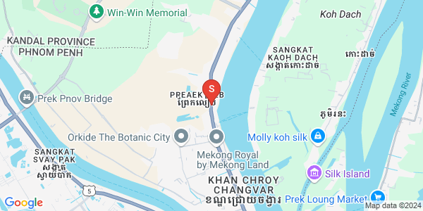 수정화구, 프놈펜 지도