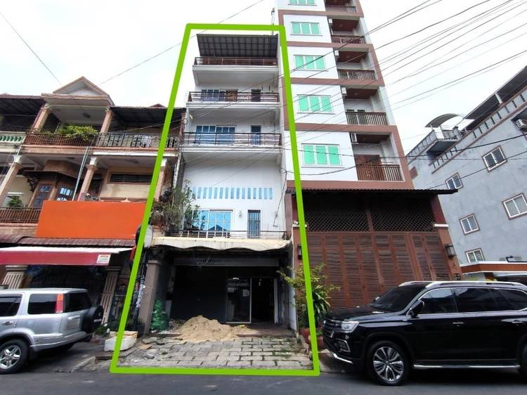 Shophouse For Rent in Tumnob Tuek, Boeng Keng Kang, Phnom Penh