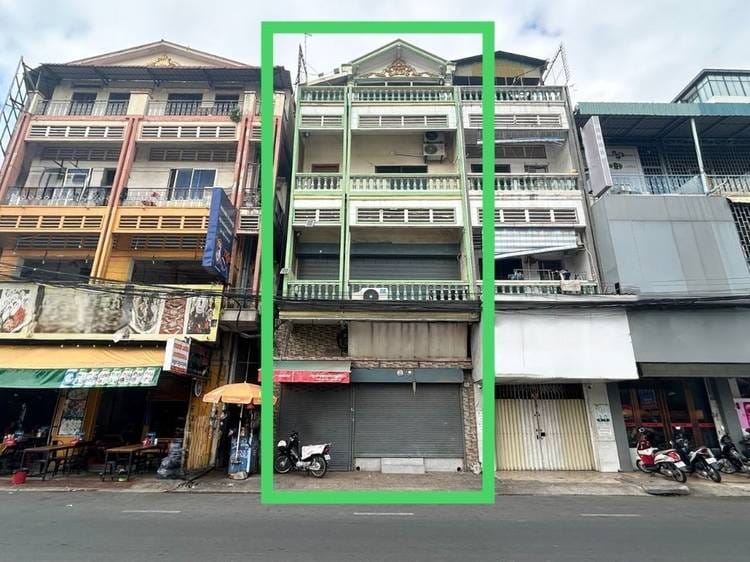 ตึกแถว สำหรับเช่า ใน Tonle Bassac, Chamkarmon, Phnom Penh