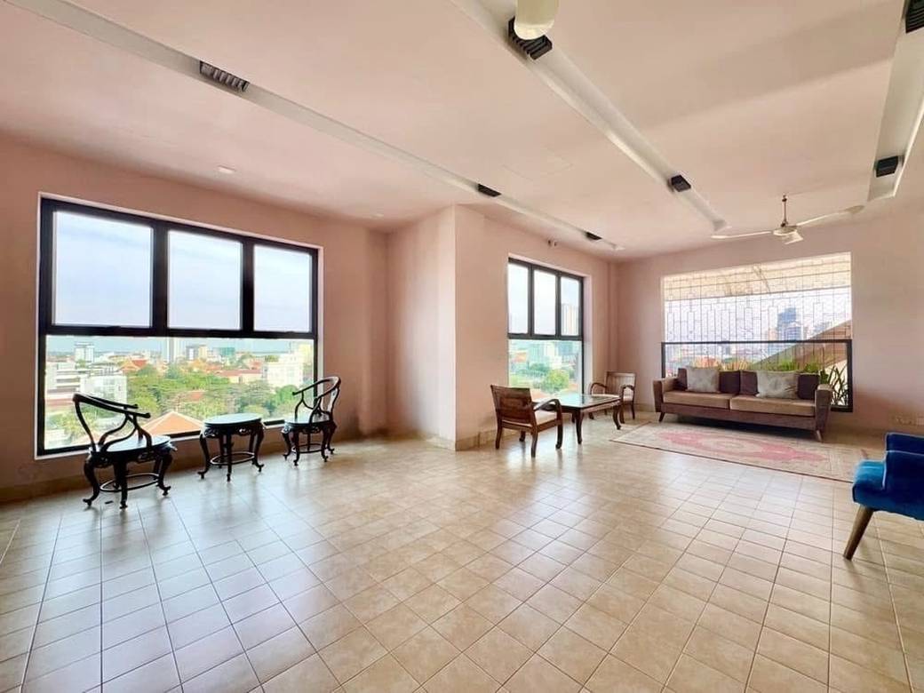 58 sqm Living Size Apartmán K pronájmu in Daun Penh