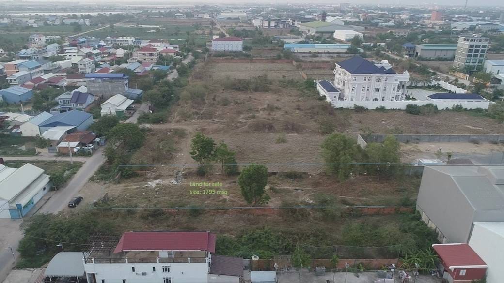 土地出售，位于Khmuonh分区, 森速区, 金边