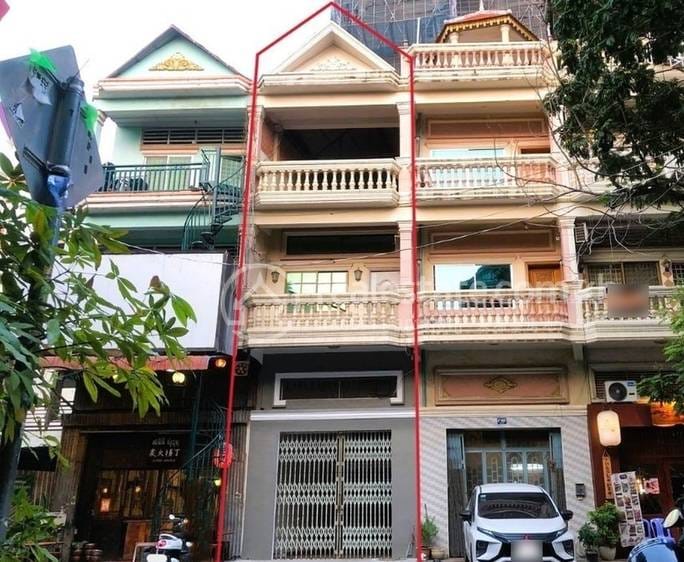 Tonle Bassac, Chamkarmon, Phnom Penhの連棟住宅売り物件