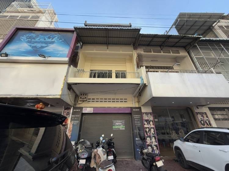 Шопхаус Для Аренды in Phsar Thmei III, Daun Penh, Phnom Penh