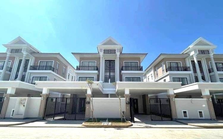 Twin Villa For Sale in Cheung Aek, Dangkao, Phnom Penh
