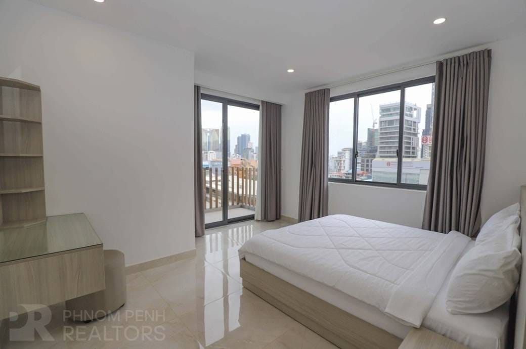 Apartmán se službami K pronájmu in Boeng Reang, Daun Penh, Phnom Penh