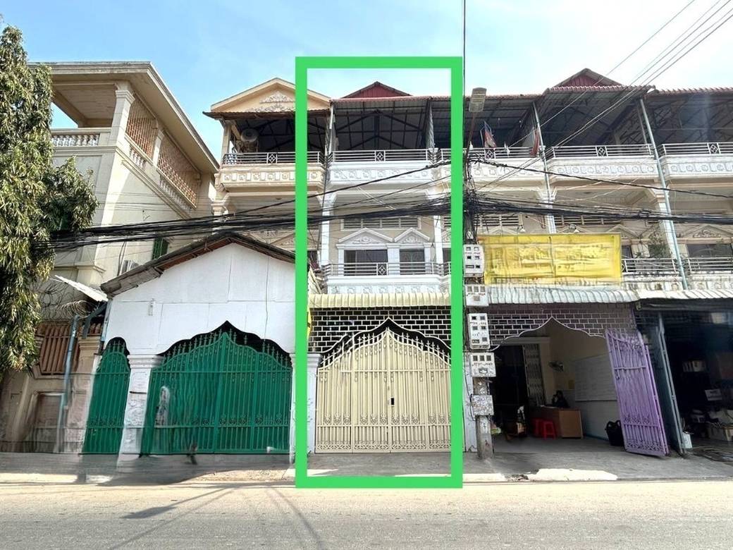Shophouse for rent I Chamkamorn