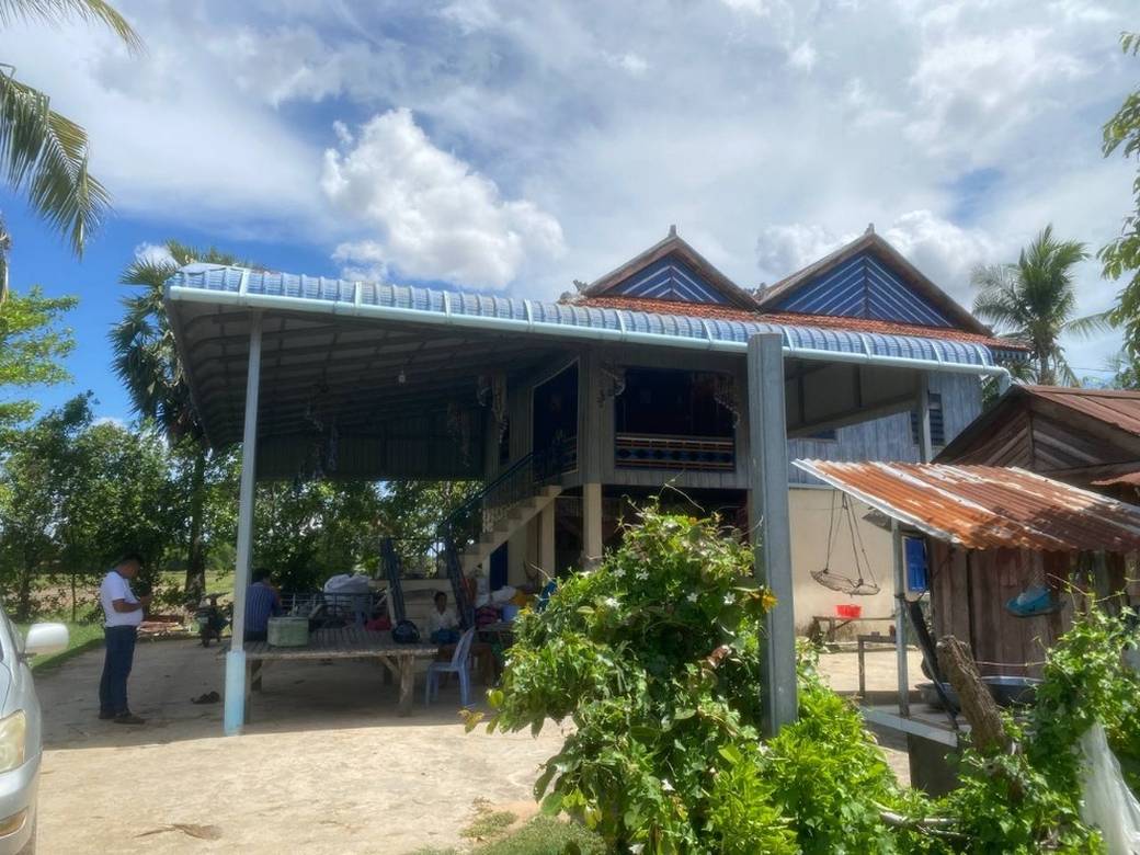 House and lot出售，位于Boeung Tranh Khang Cheung县, Samraong市, 茶胶省