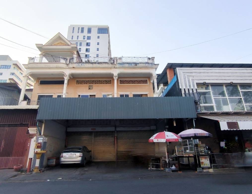 CommercialShophouse出租，位于Toul Svay Prey 2镇, 波哥堪, 金边